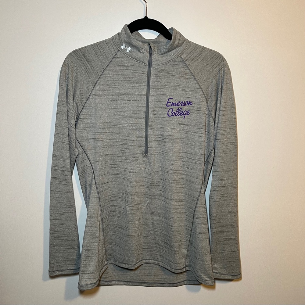 Under Armour Emerson College Quarter-Zip Pullover Size Medium